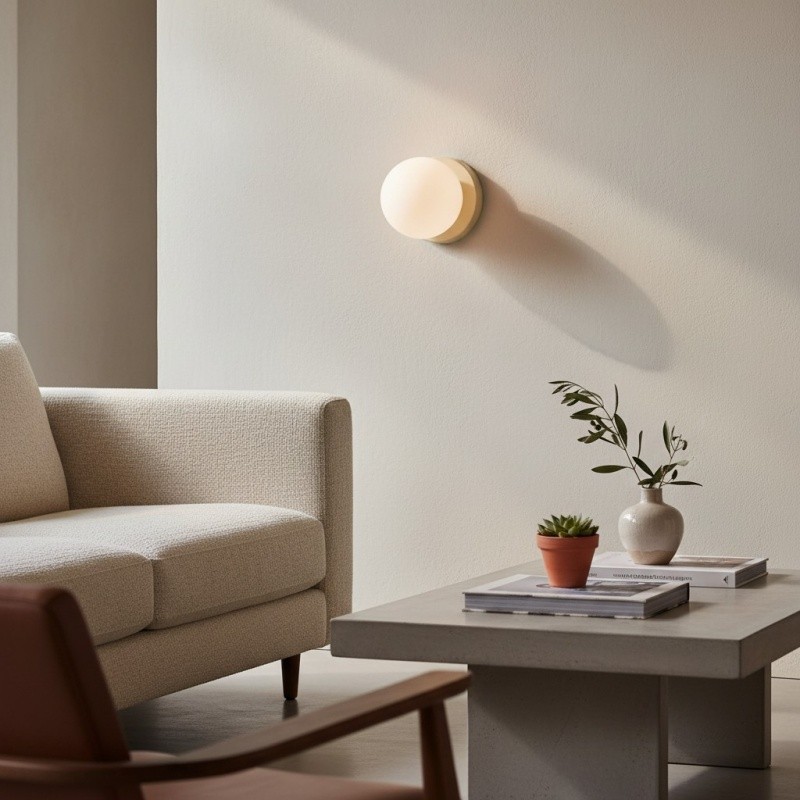 Nuevola Soft Sculptural Wall Light - Minimal Decorative Wall Lamp for Modern Indoor Spaces T528