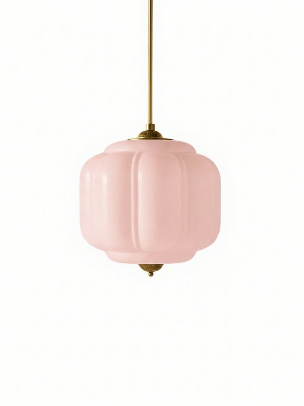 Eloise Vintage Glass Chandelier - Milk Glass Home Accent T289