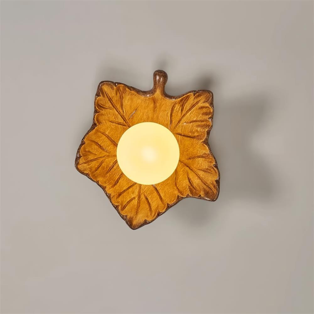 Maple Leaf Wall Light M362