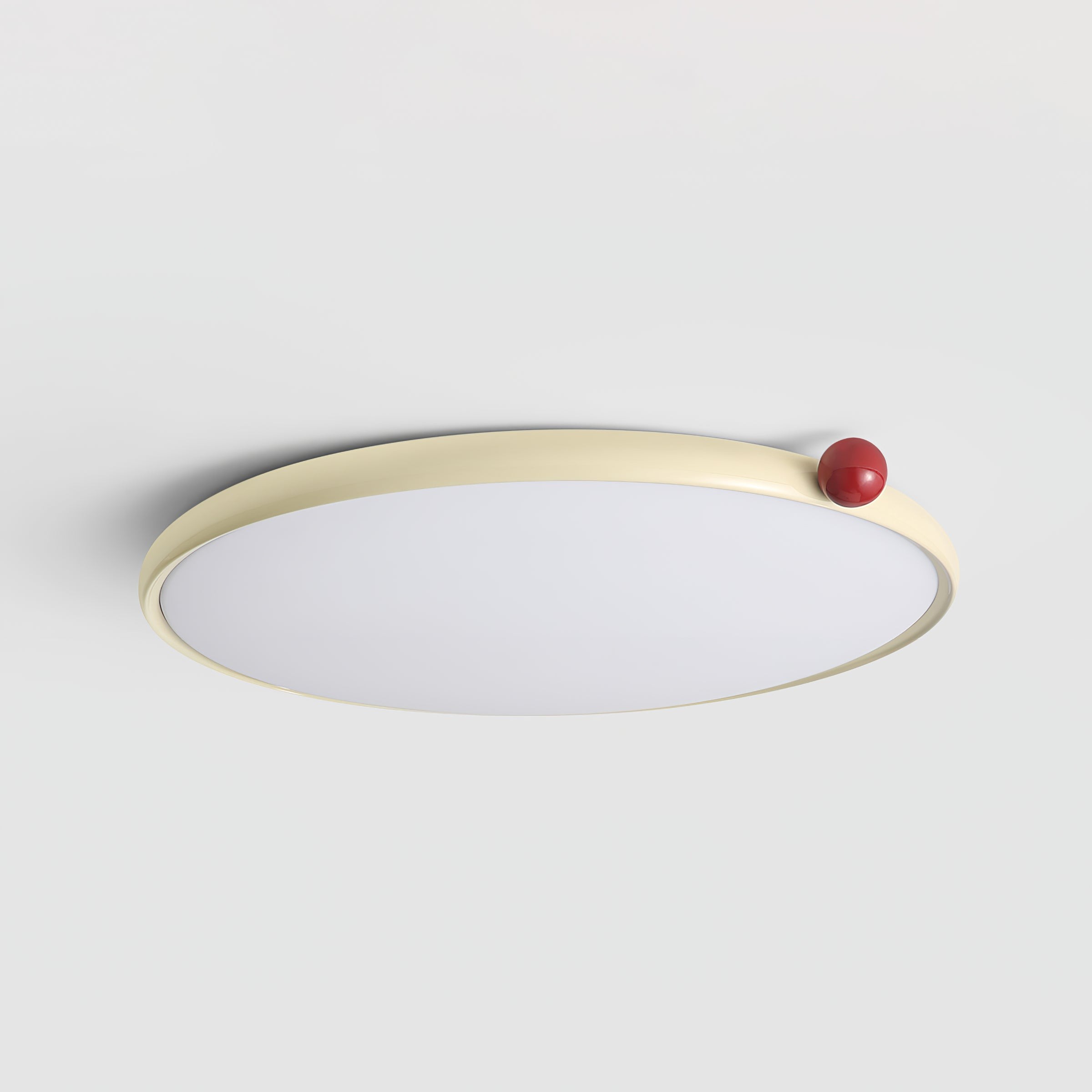 Minimalist Disc Cream Style Ultra-thin Ceiling Lamp M543