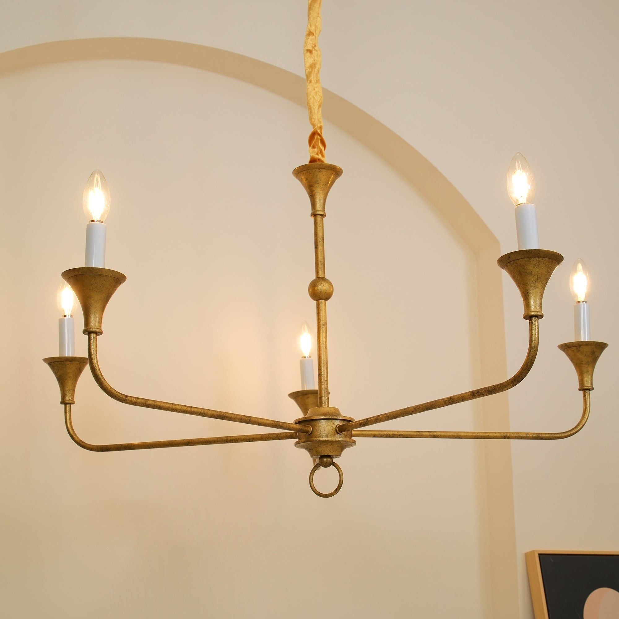 Mid Century Vintage Chandelier M126