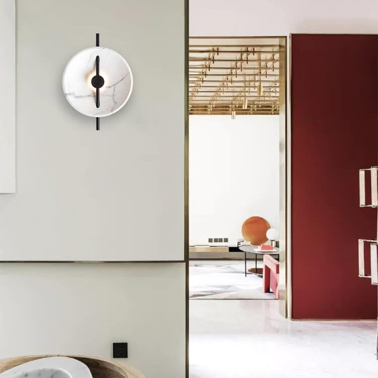Nordic Round Resin Wall Ligh D771