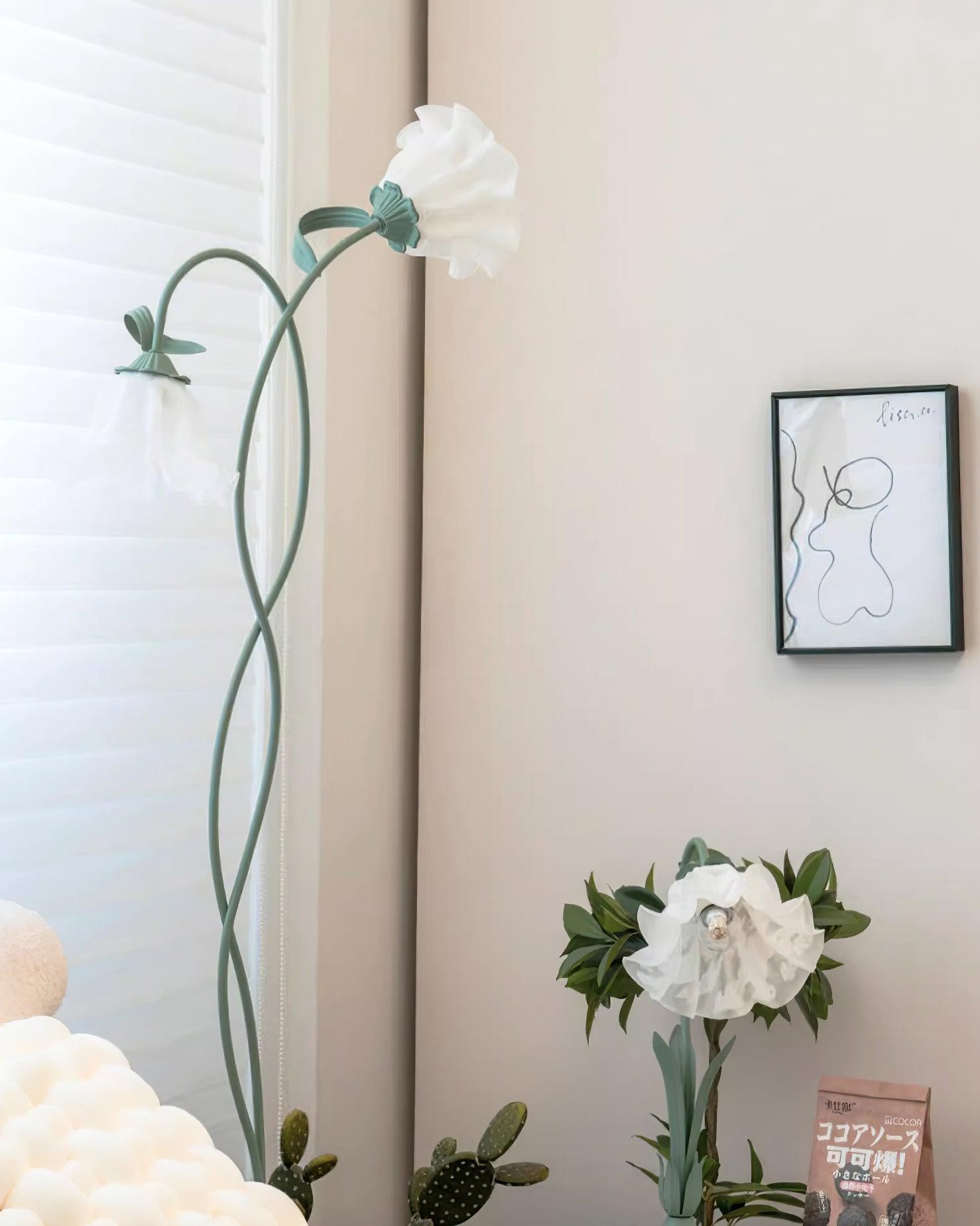 Creative Multi-Head Winding Flower Shape Floor Lamp M175