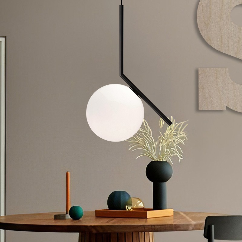 Stylish Glass Ball Pendant Light S61