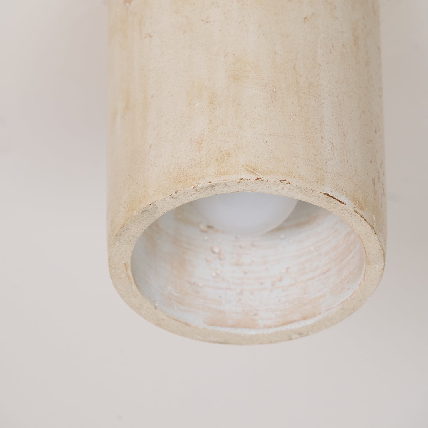 Marble Travertine Column Ceiling Lamp M510