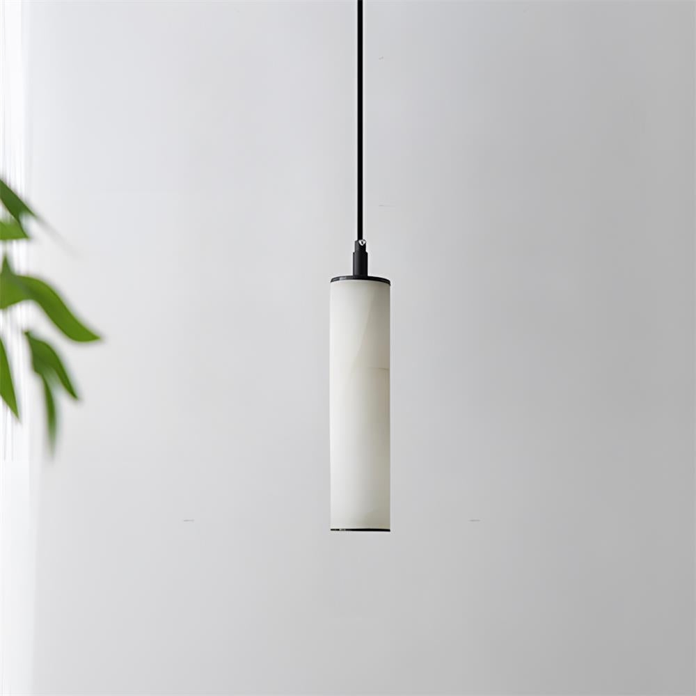Calder Alabaster Tube Pendant Lamp D347