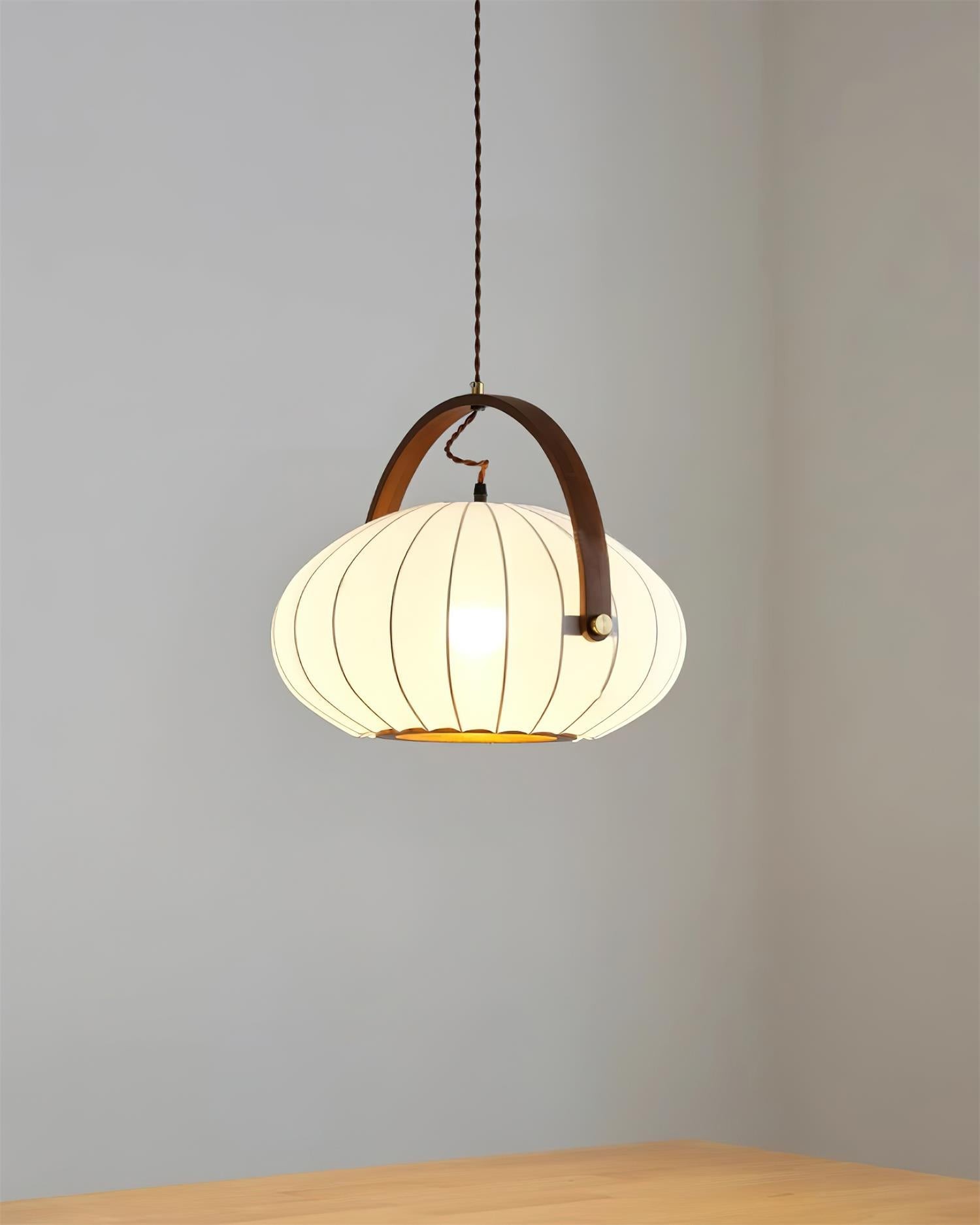 Vintage Lantern Wooden Decoration Pendant Lamp M290