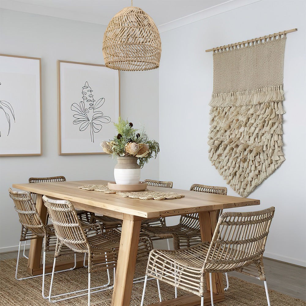Geul Basket Rattan Pendant Light