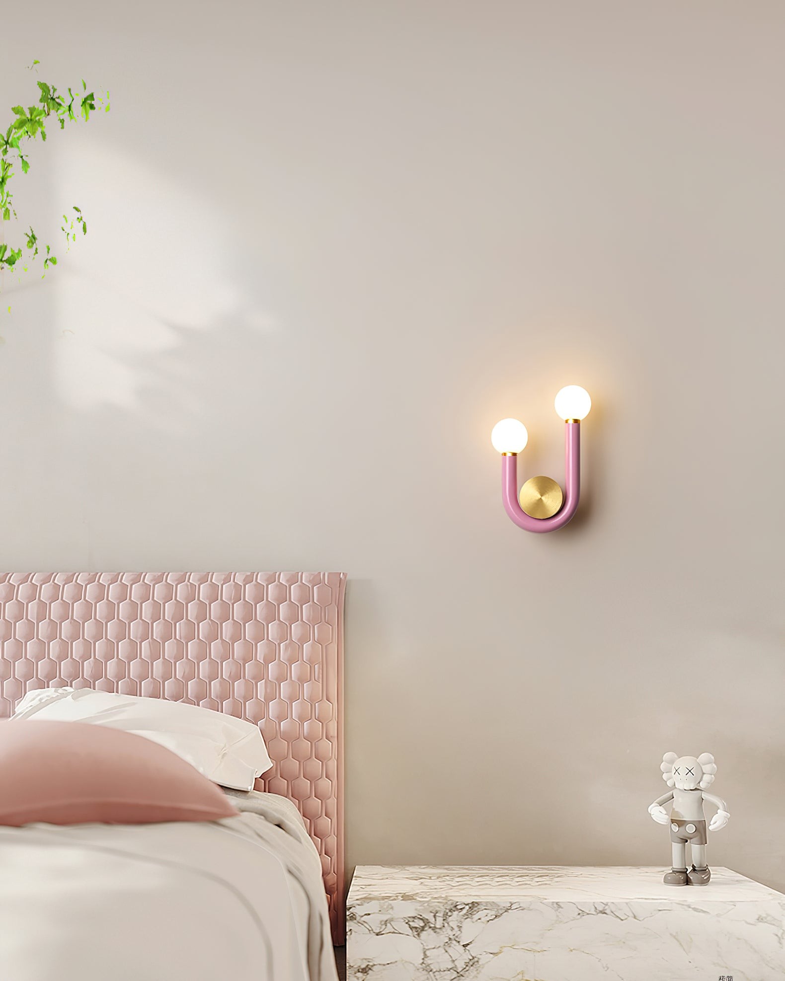 Creative U Shaped Double Head Wall Lamp M192