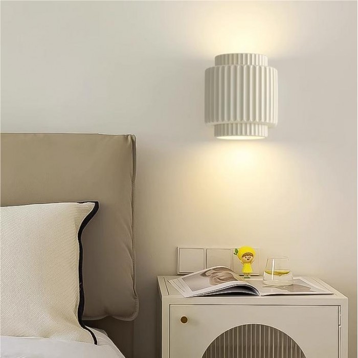 Creative Cylinder Resin Bedroom Wall Lamp S141