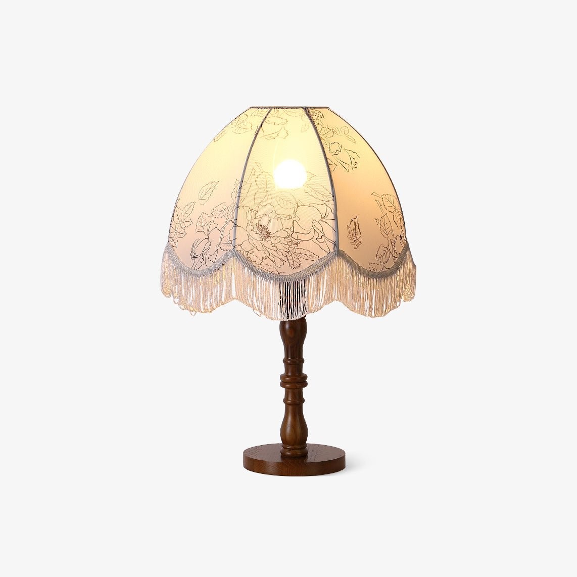Luxury Printed Tassel Table Lamp M529
