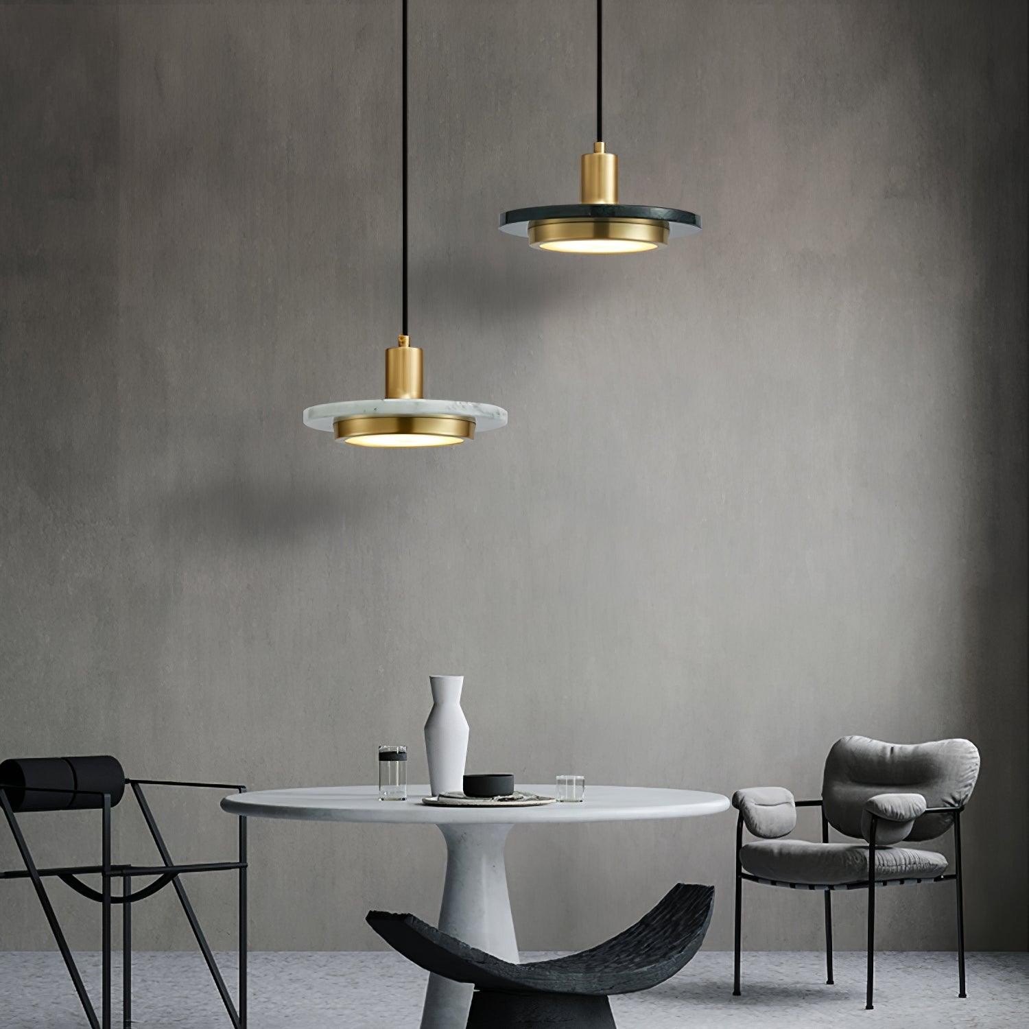 Double Circle Pendant Light M74