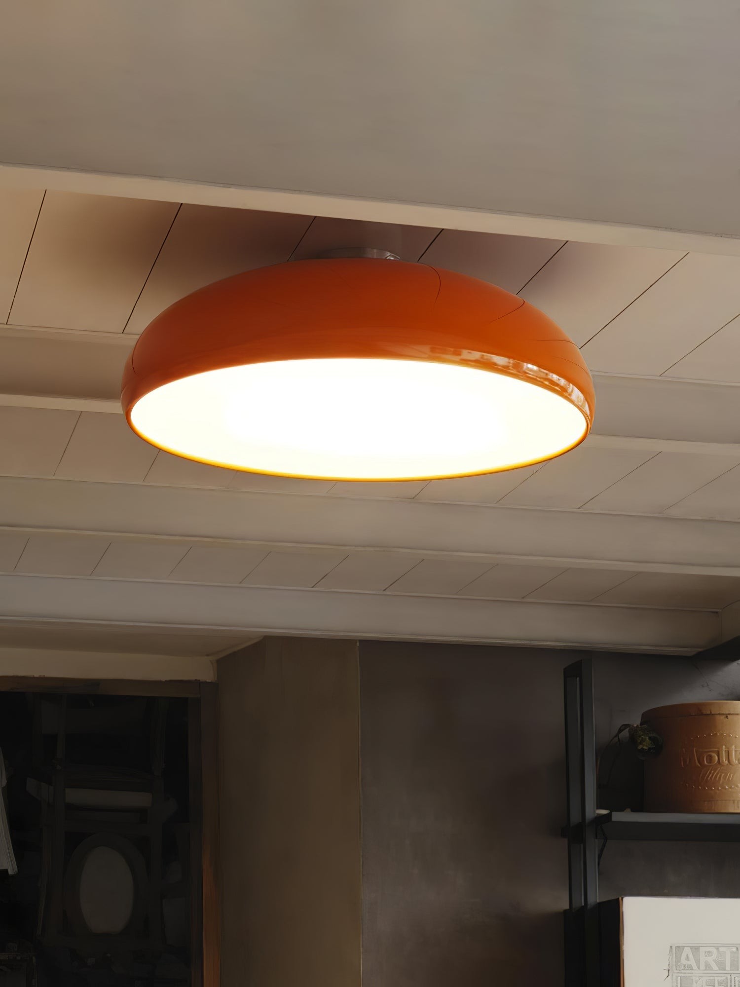 Space Orange Ceiling Lamp M534