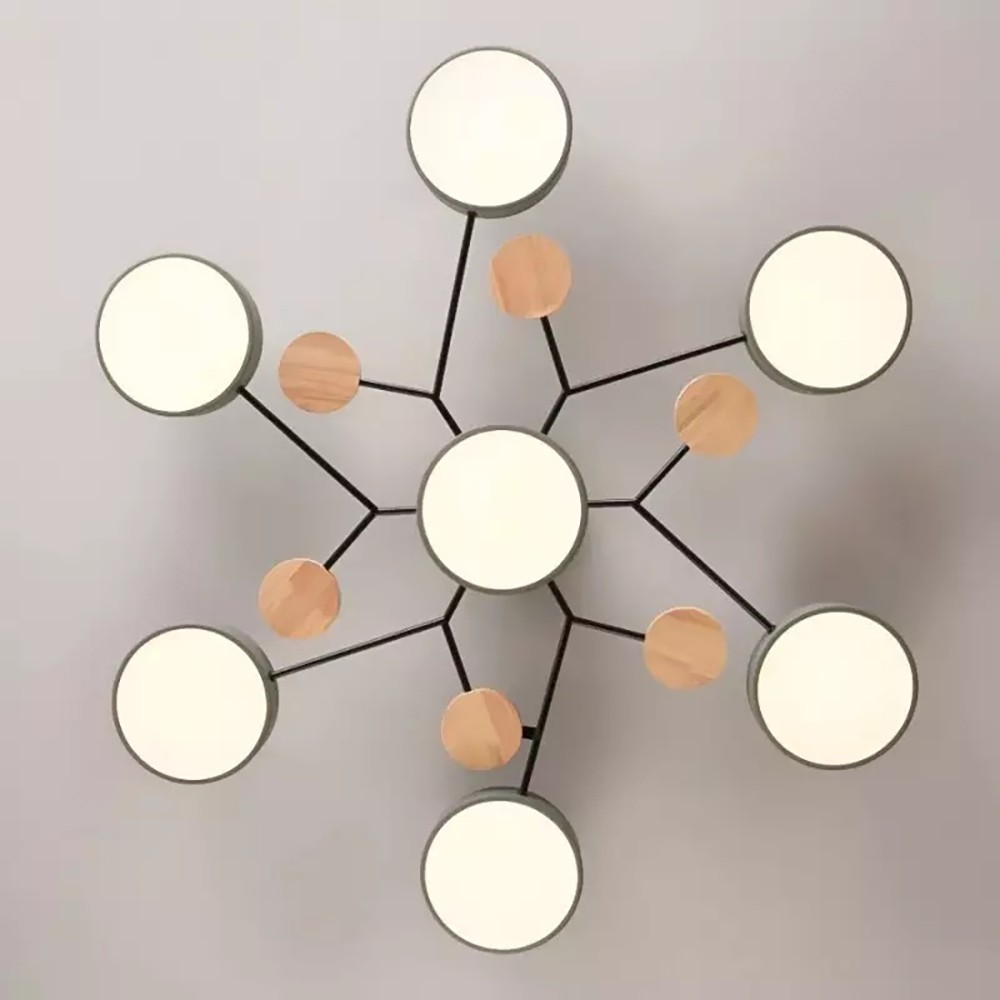 Nordic Modern Multi Disc Ceiling Lamp S94