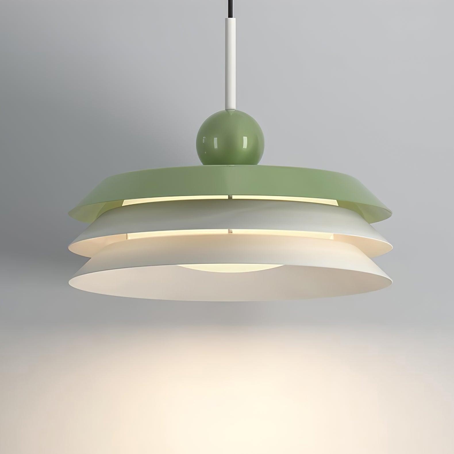 Nordic Creative Cream Style Multi-Layer Pendant Lamp For Living Room M451
