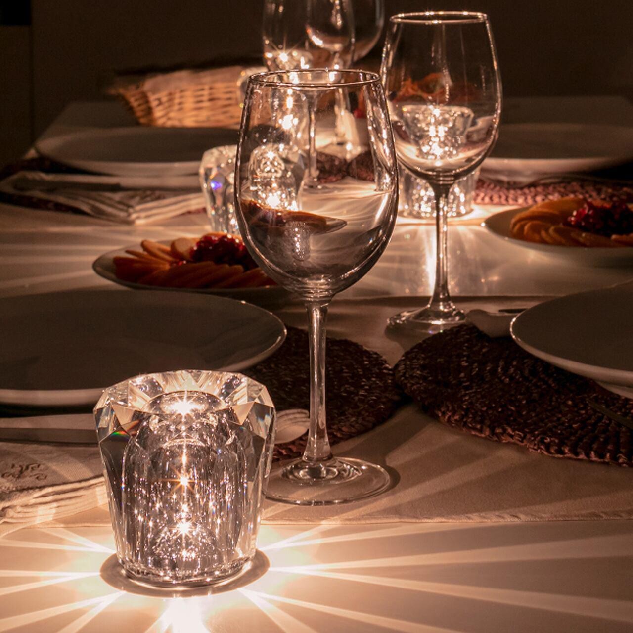 Crystal Diamond Table Lamp M160