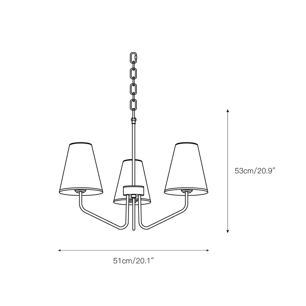 Kennedy Chandelier D501