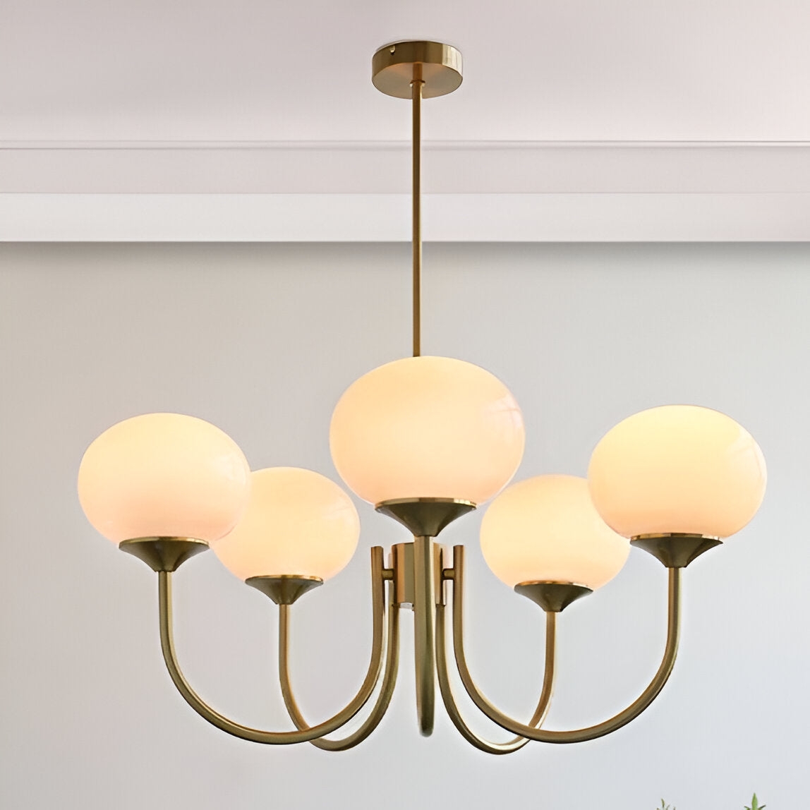 Marshmallow Modern Glass Chandelier D776