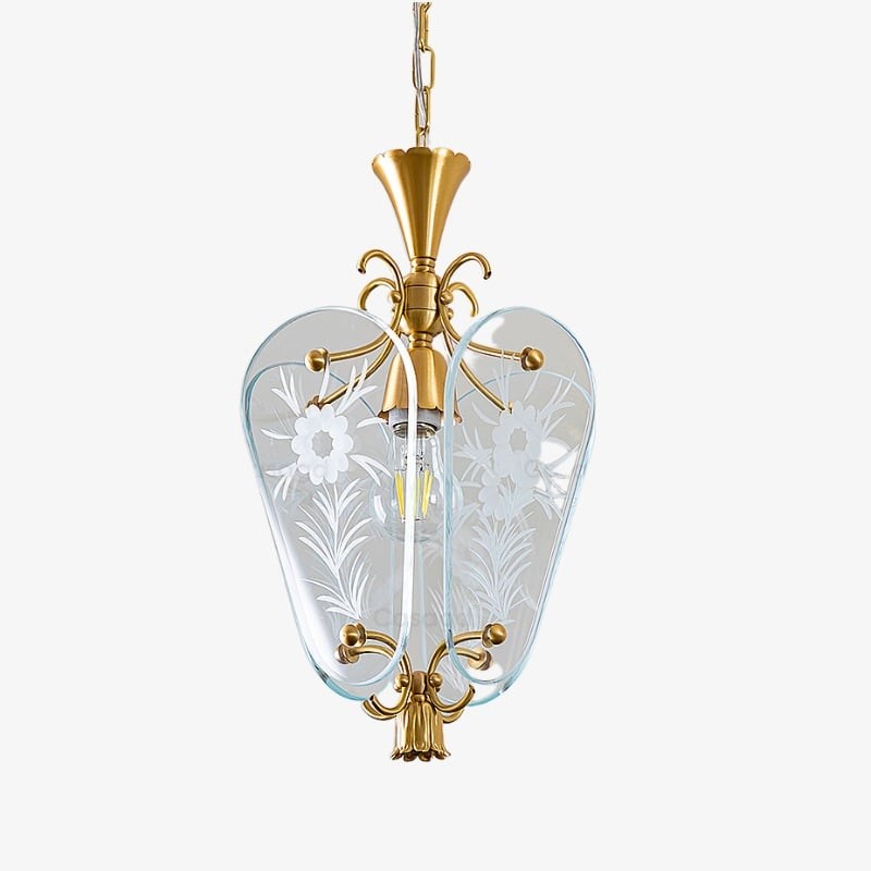 Kerise Sleek Glass Shade Pendant - Designer Ambient Light for Open Spaces or Lounges T489