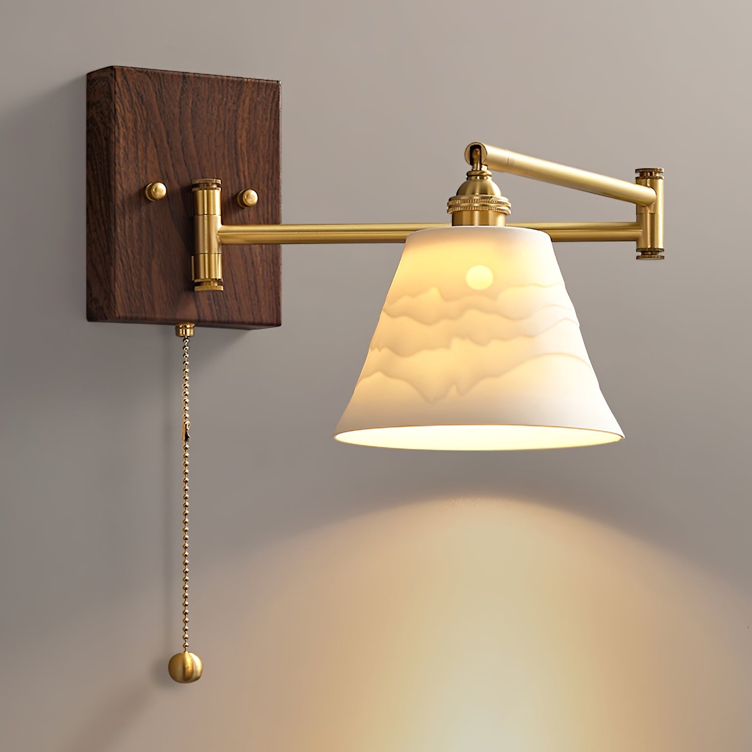 Ceramic Geometry Wall Lamp M483