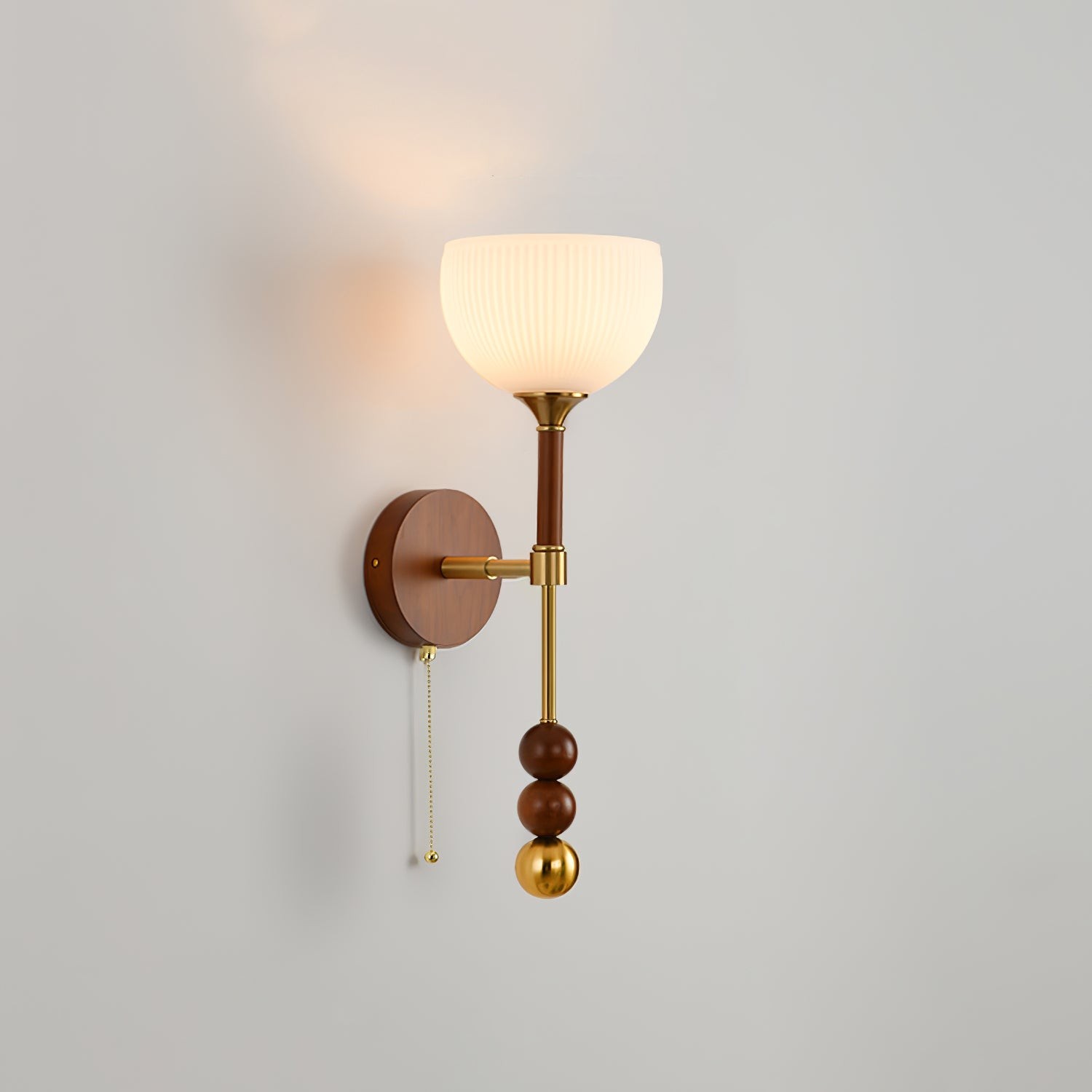 Retro Solid Wood Series Wall Lamp M523