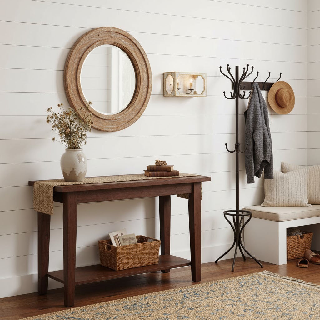 Boho Rustic Cube Sconce D630
