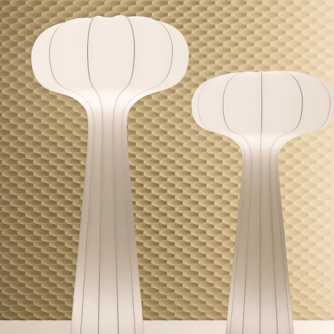 Classic Stripe Silk Floor Lamp M512