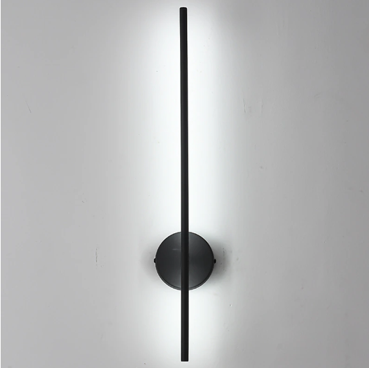 Modern Black Aluminum Wall Light D850