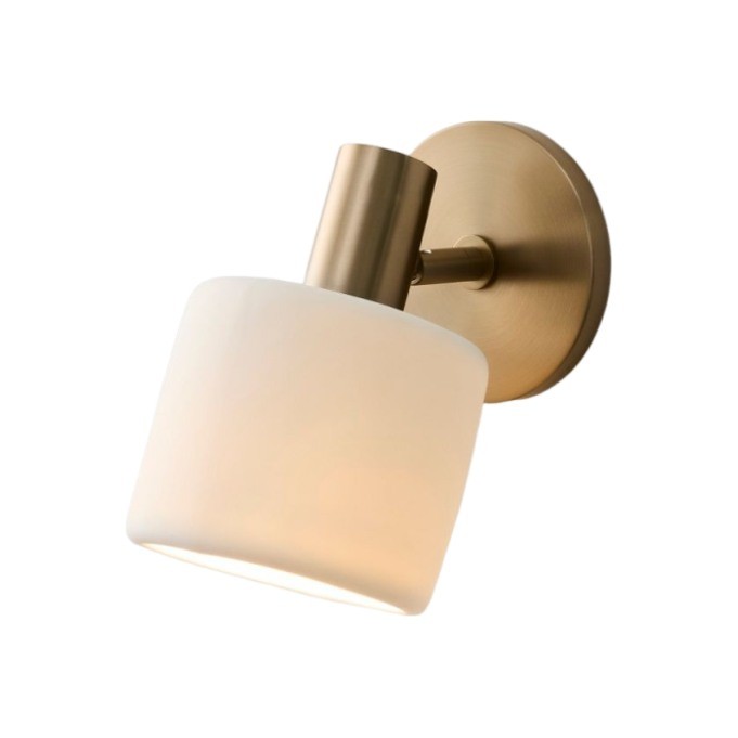 Cerova Anders Ivory Porcelain Wall Sconce – Organic Design for Living Room & Bedroom T015