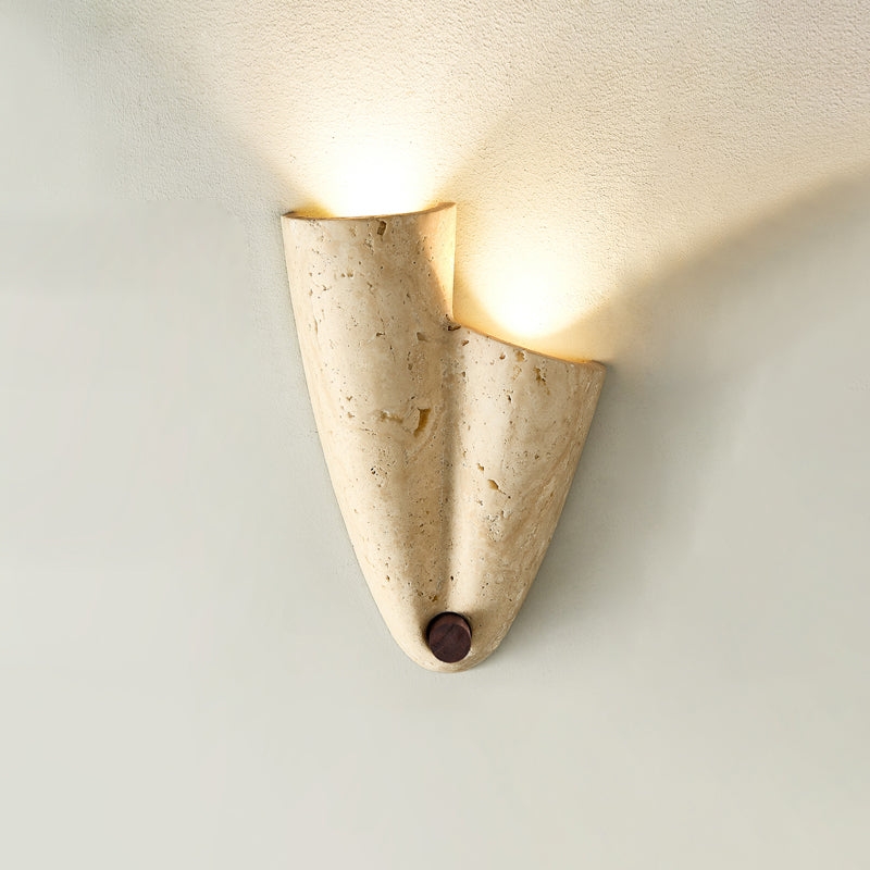 Pearlmont Travertine Wall Lamp D764