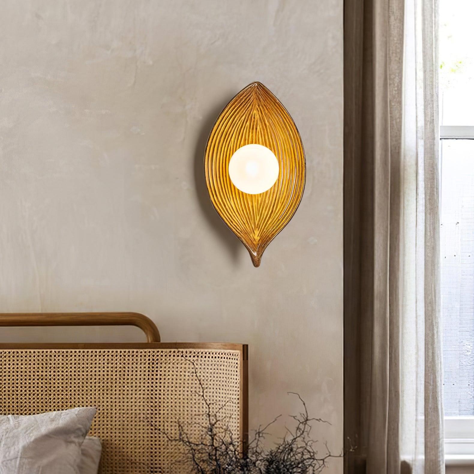 Leaf Canoe Wall Sconce M545
