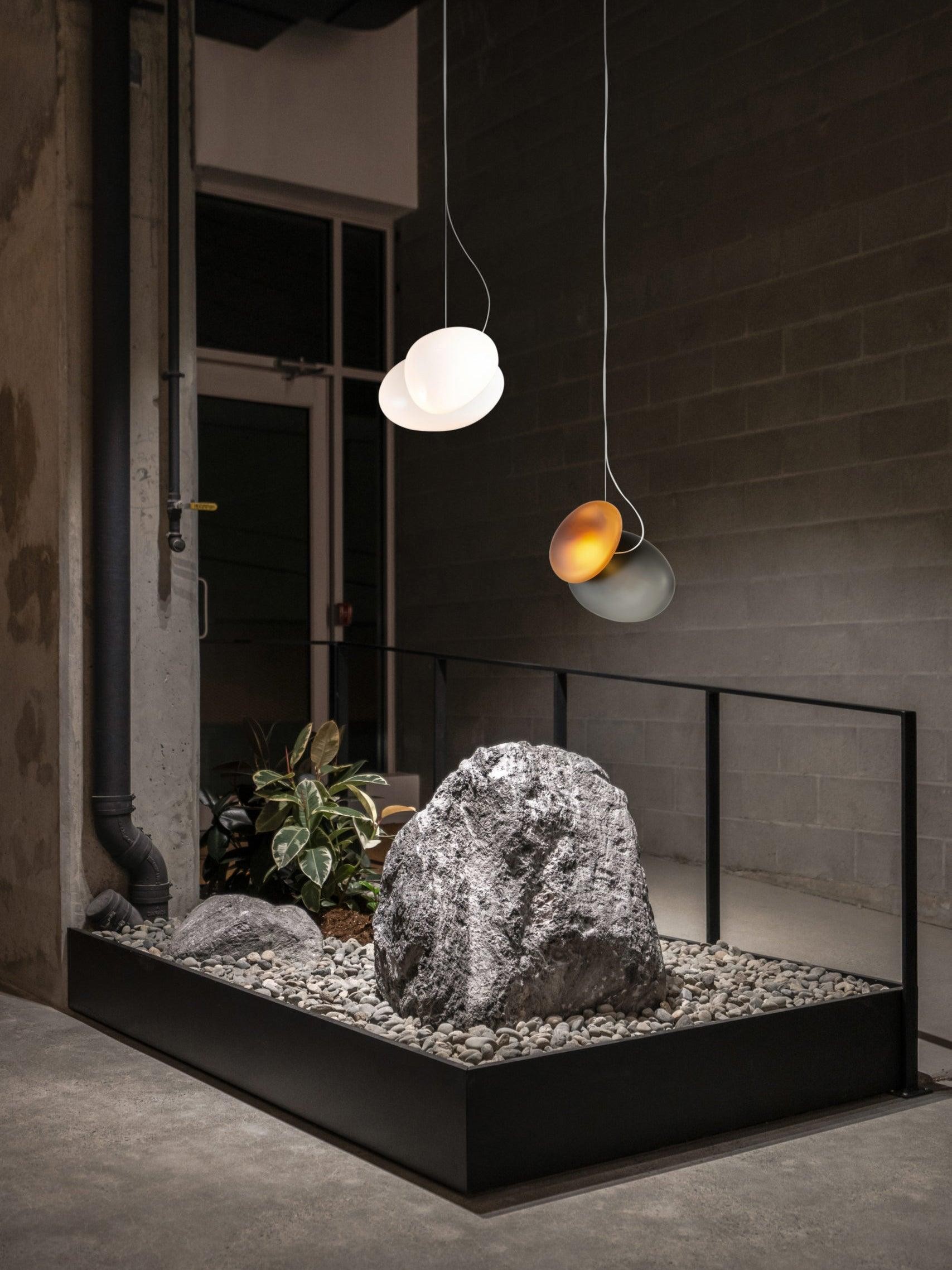 Translucent Frosted Glass Pendant Light M318