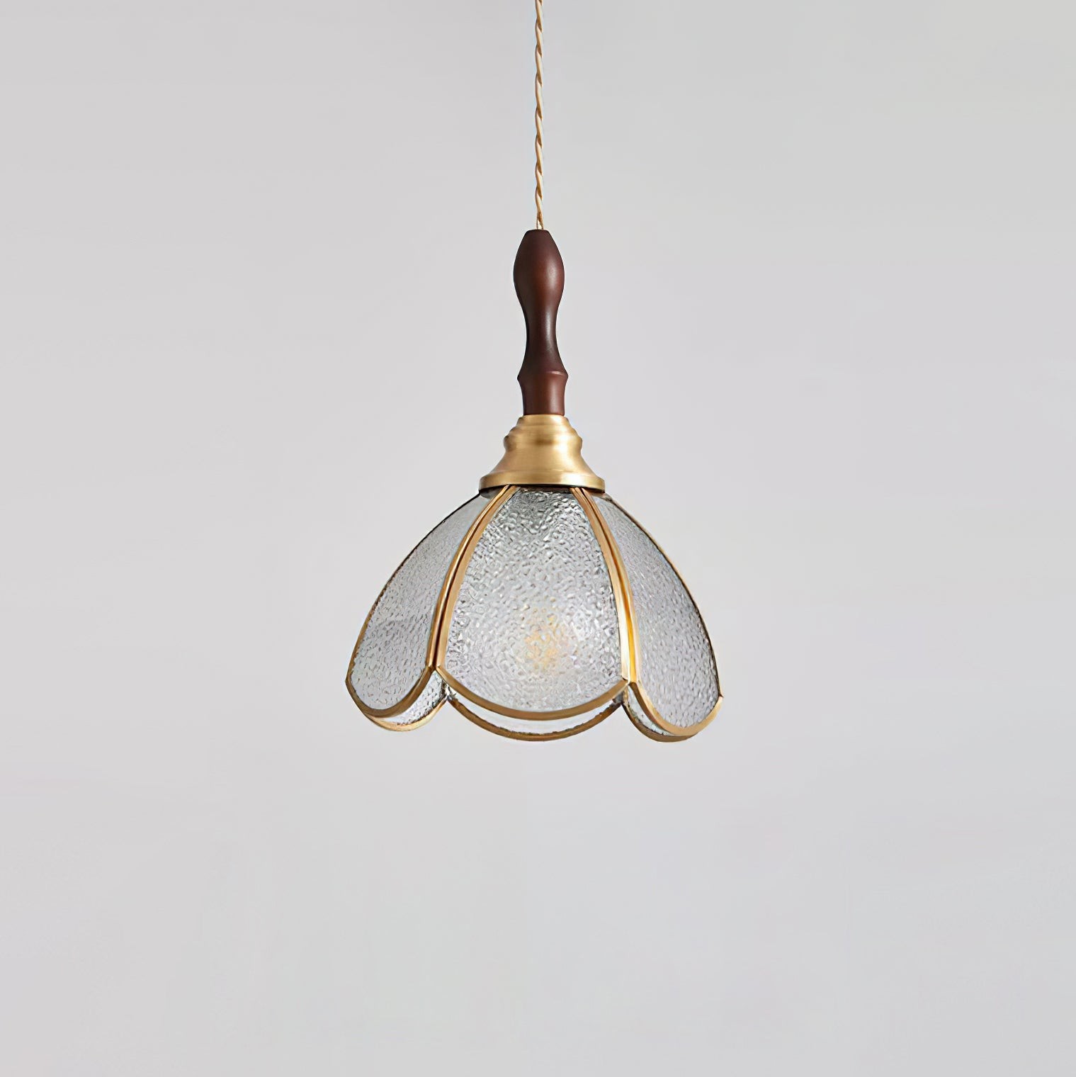 Vintage Tiffany Stanied Glass Pendant Lamp M336