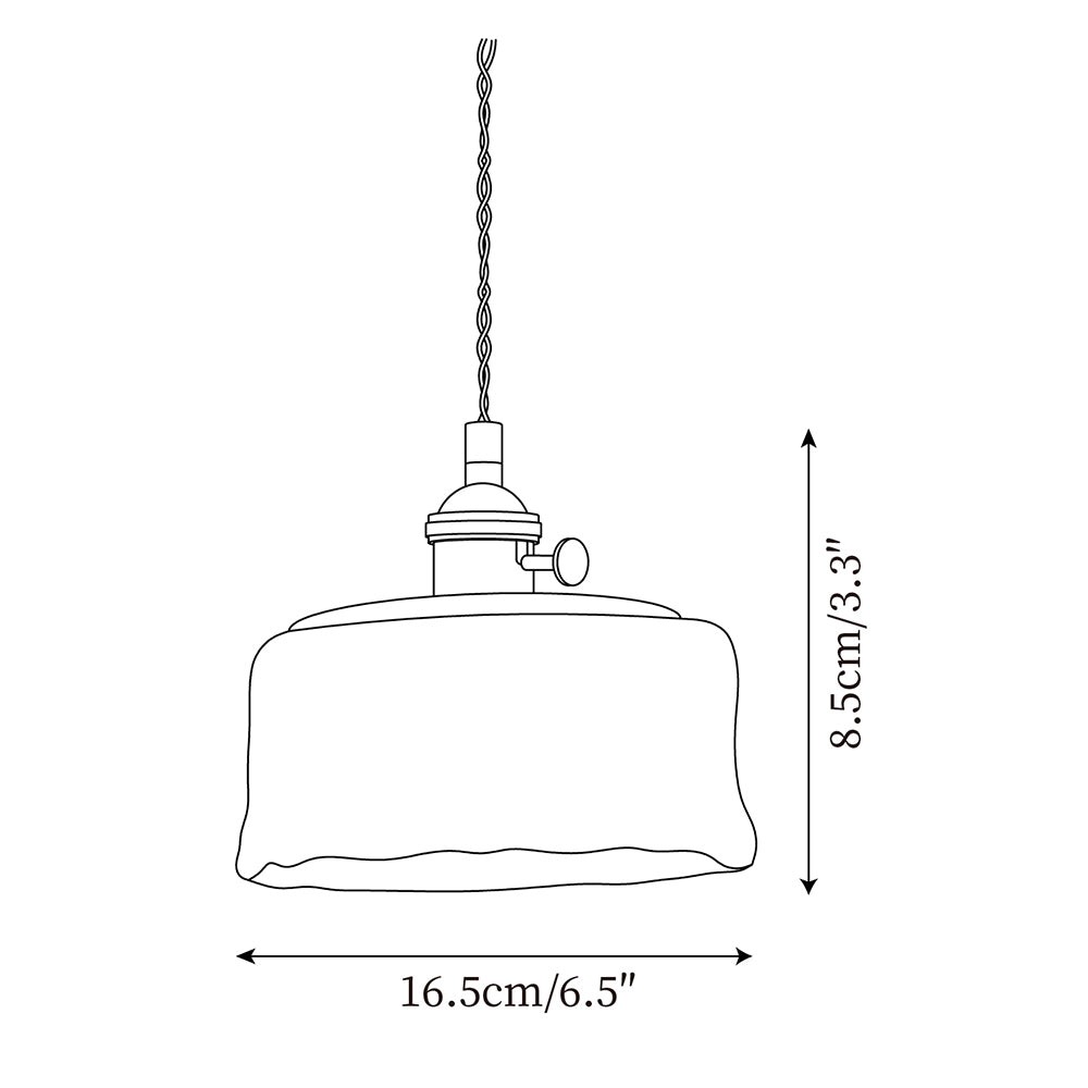 Retro Glass Pendant Lamp M212