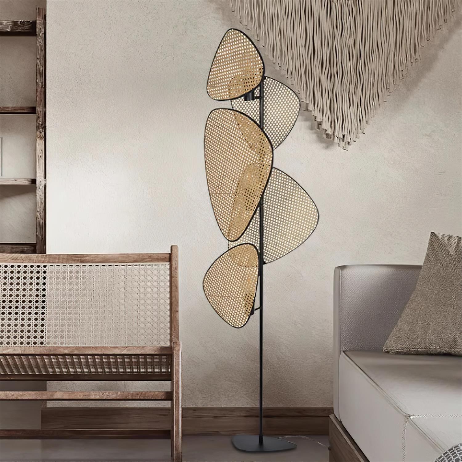 Creative Natural Rattan Floor Lamp M330