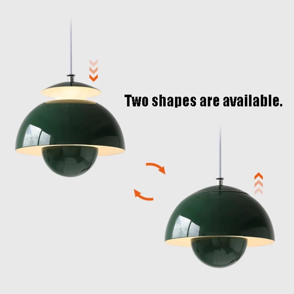 Modern Flower Bud Metal Pendant Light S88