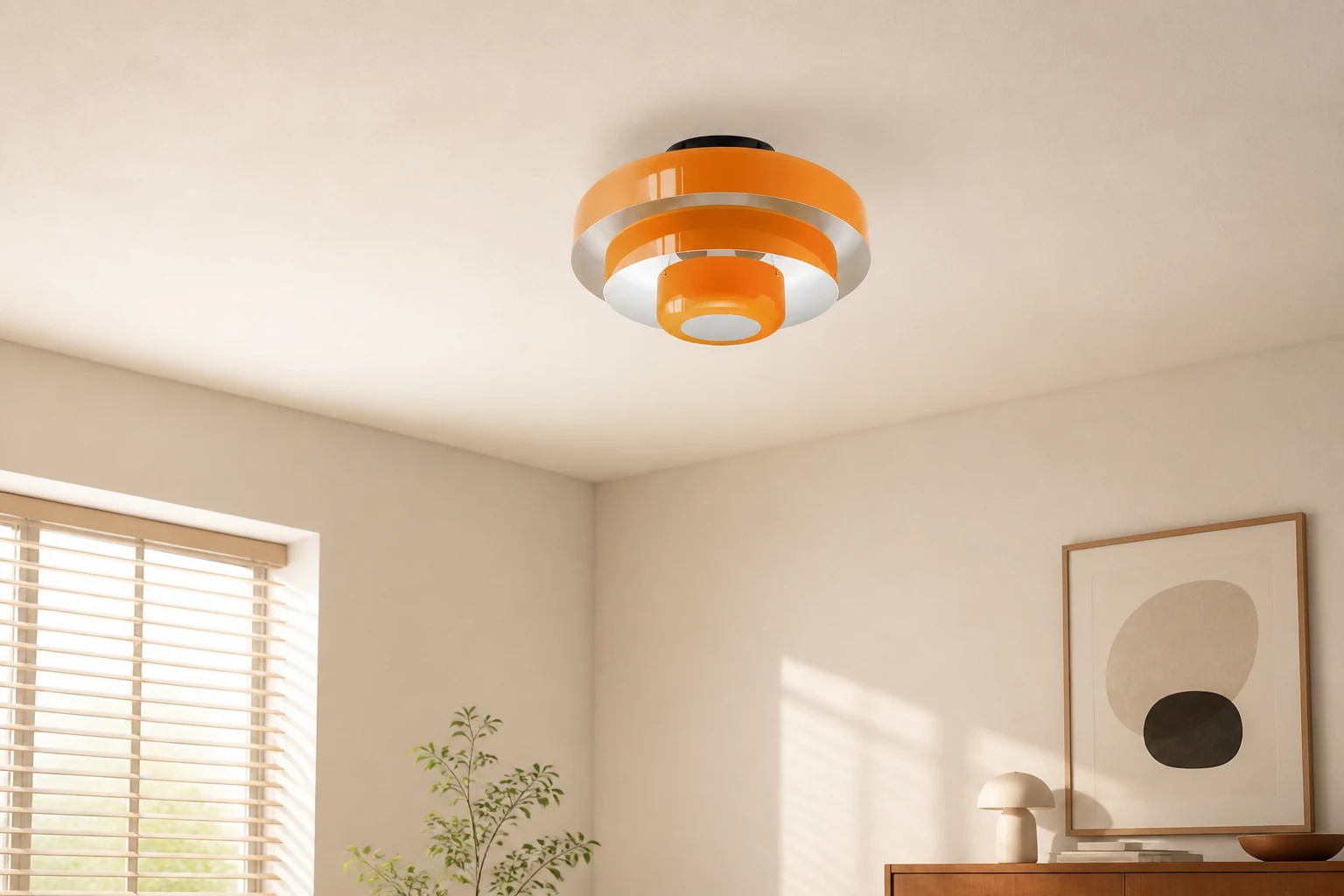 Lampa sufitowa S361 w uzupełniającej scenie lifestylowej