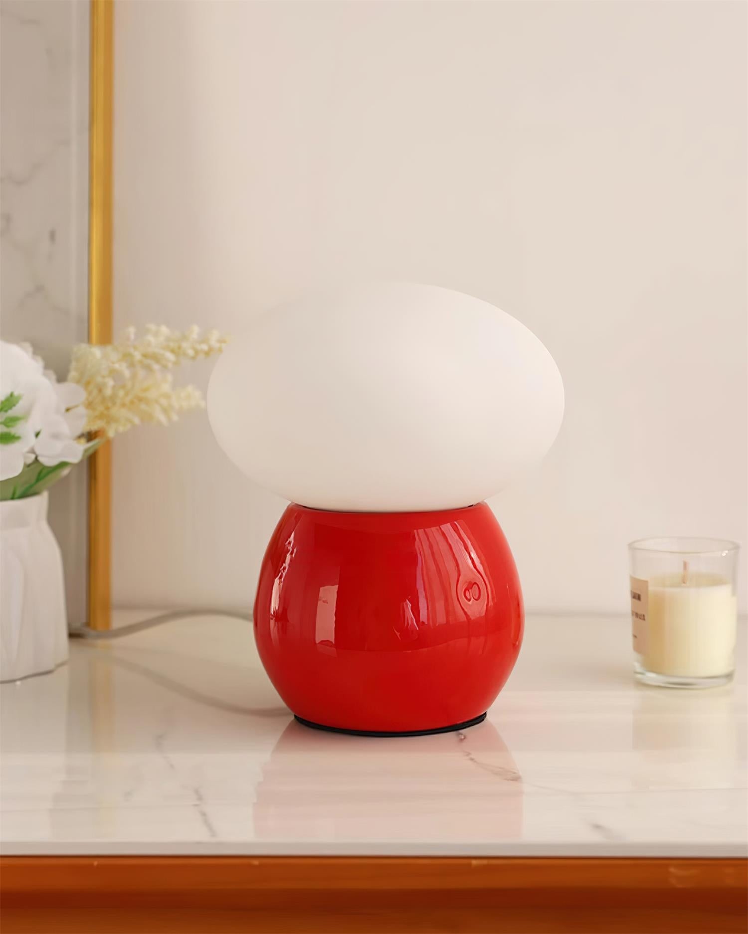 Modern Cream Style Mushroom Table Lamp M325