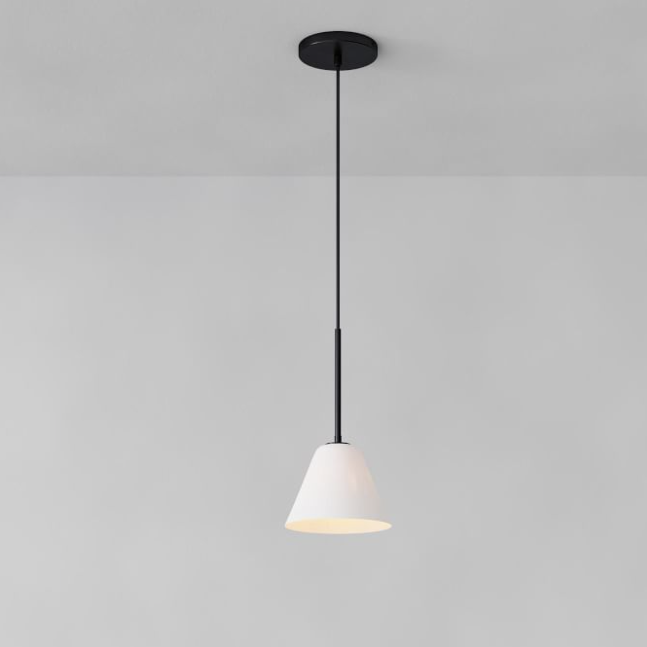 Conica Glass Cone Pendant Lamp – Modern Style Light for Any Room T104