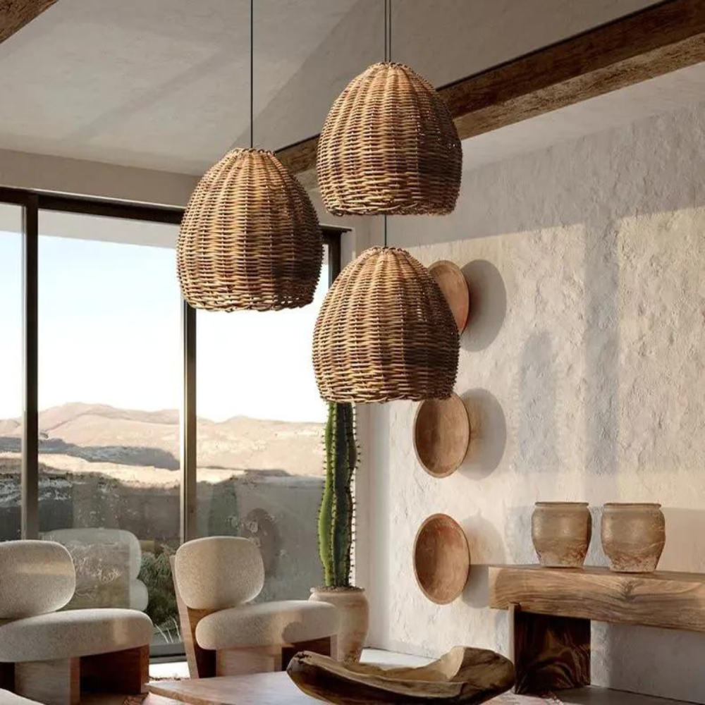 Suspended Quietness Japandi Pendant Light D827