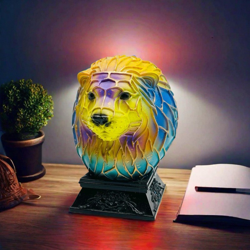 Magical Animal Statue Resin Table Lamp M53