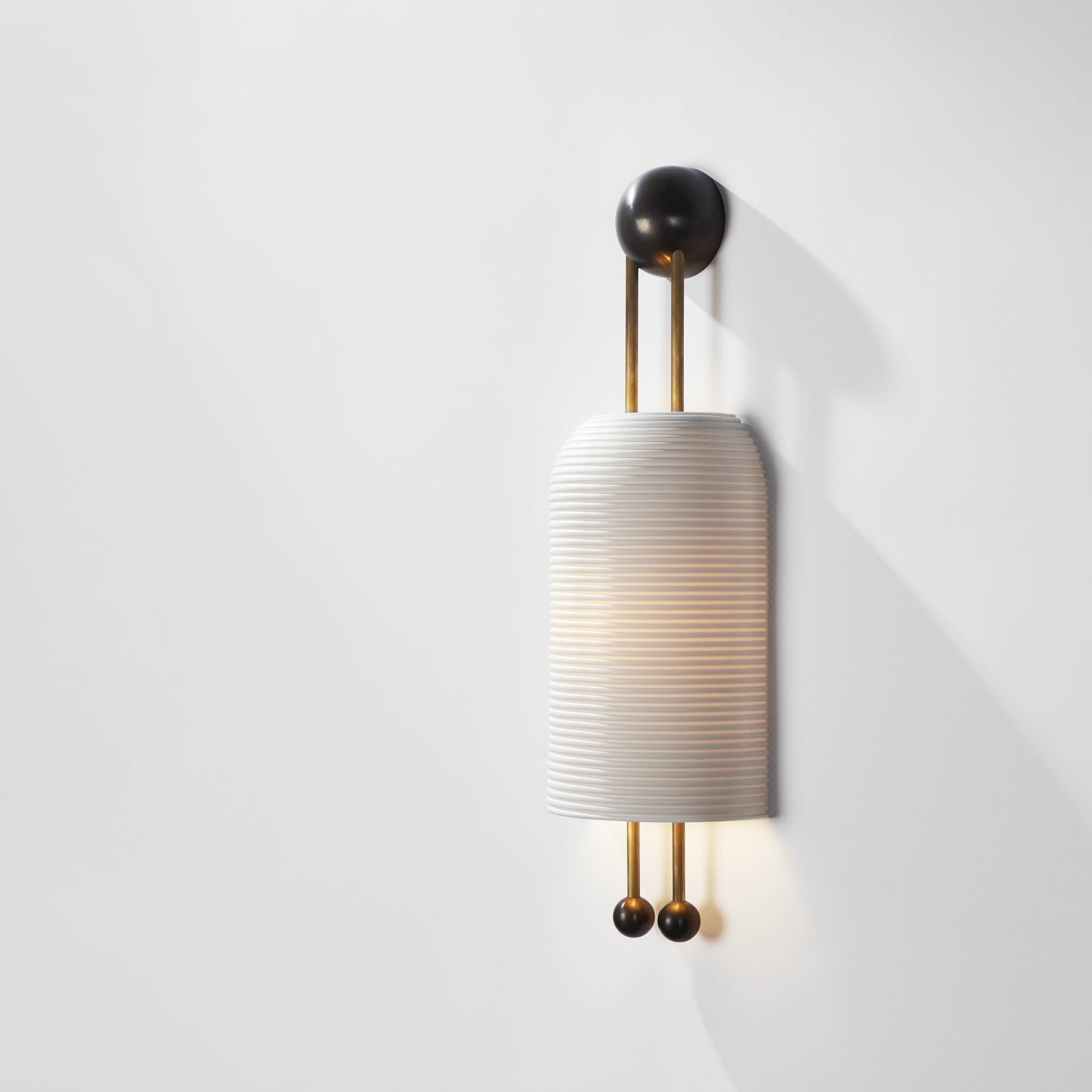 Lantern Glass Sconce D478