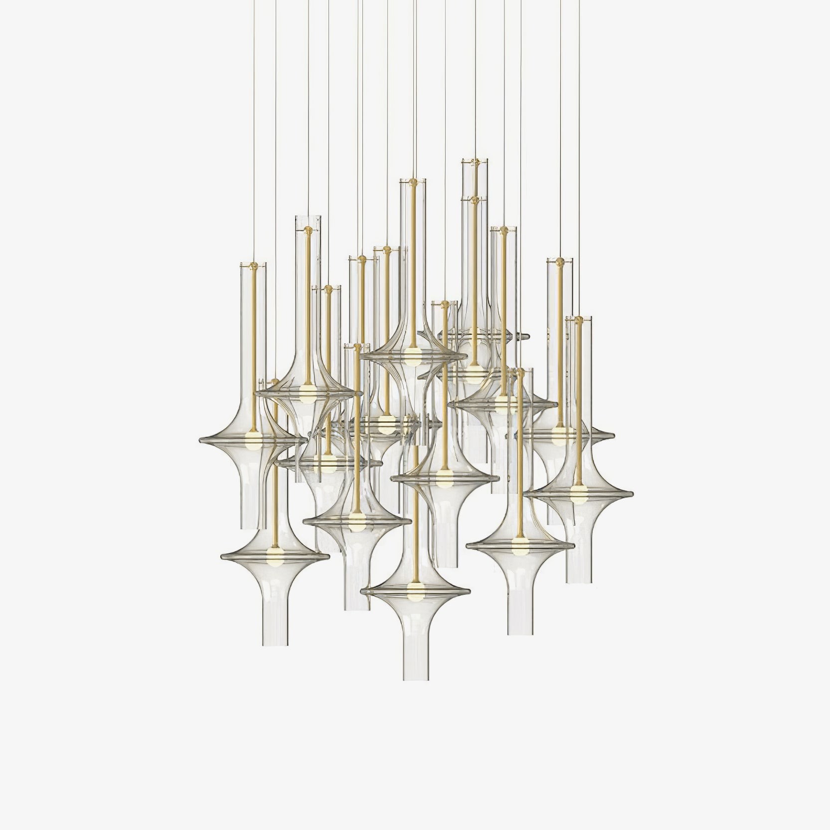 Modern Creative Glass Tube Pendant Lamp M101