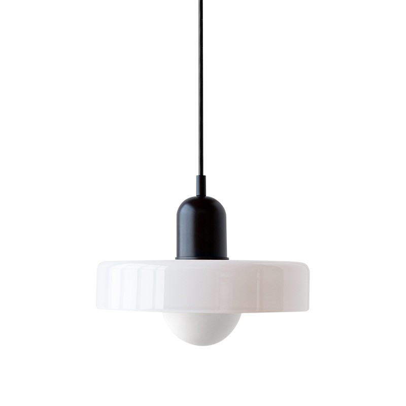 Morandi Glass Disc Orb Pendant Lamp S85