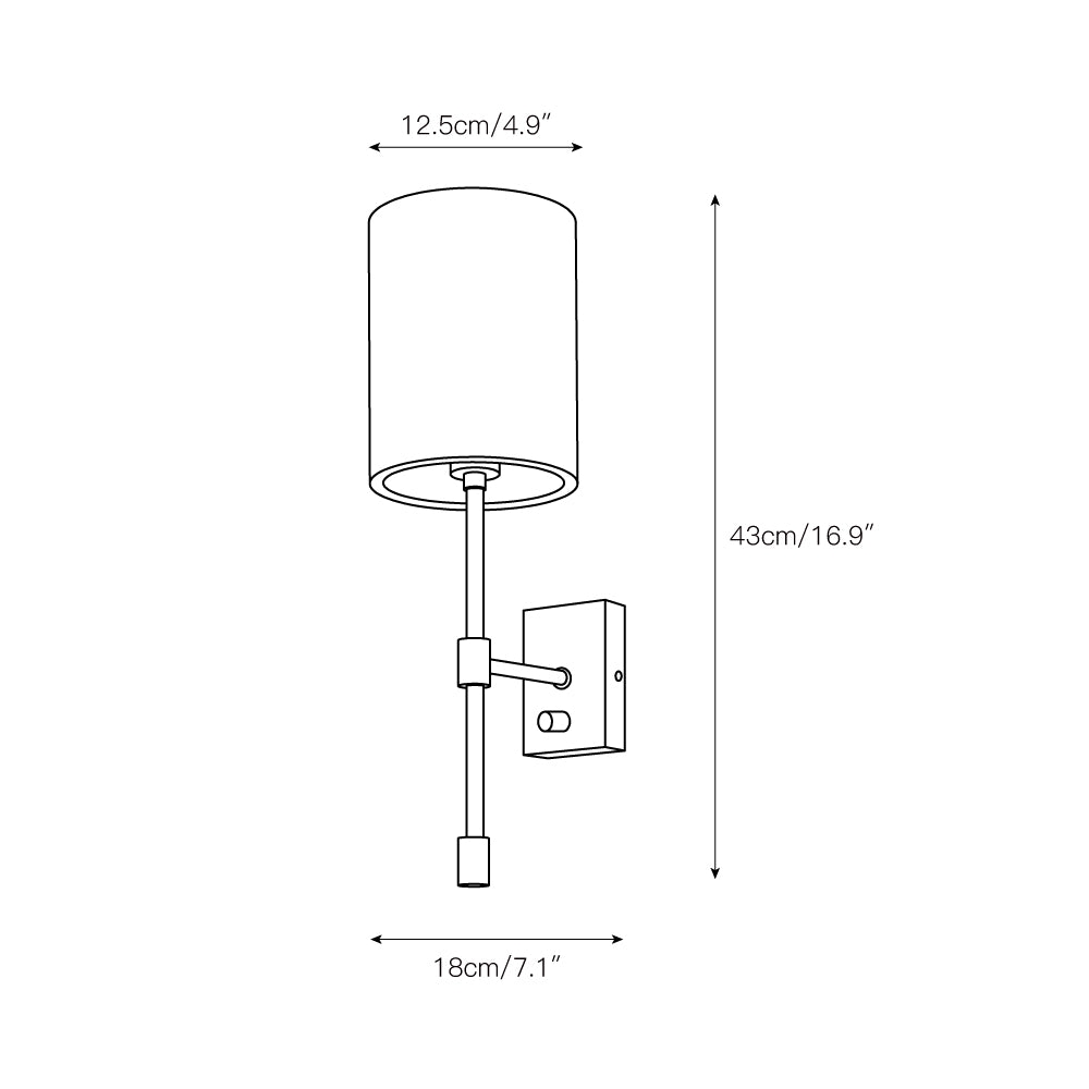 Atticus Wall Lamp D544