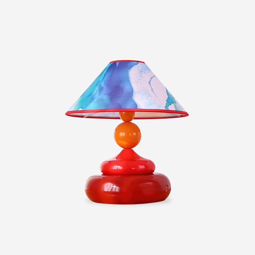 Retro Decorative Colorful Stacked Table Lamp M344