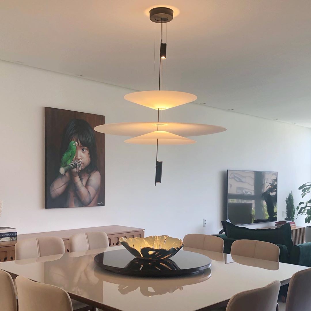 Modern LED Multi Layers Pendant Light For Dining Room