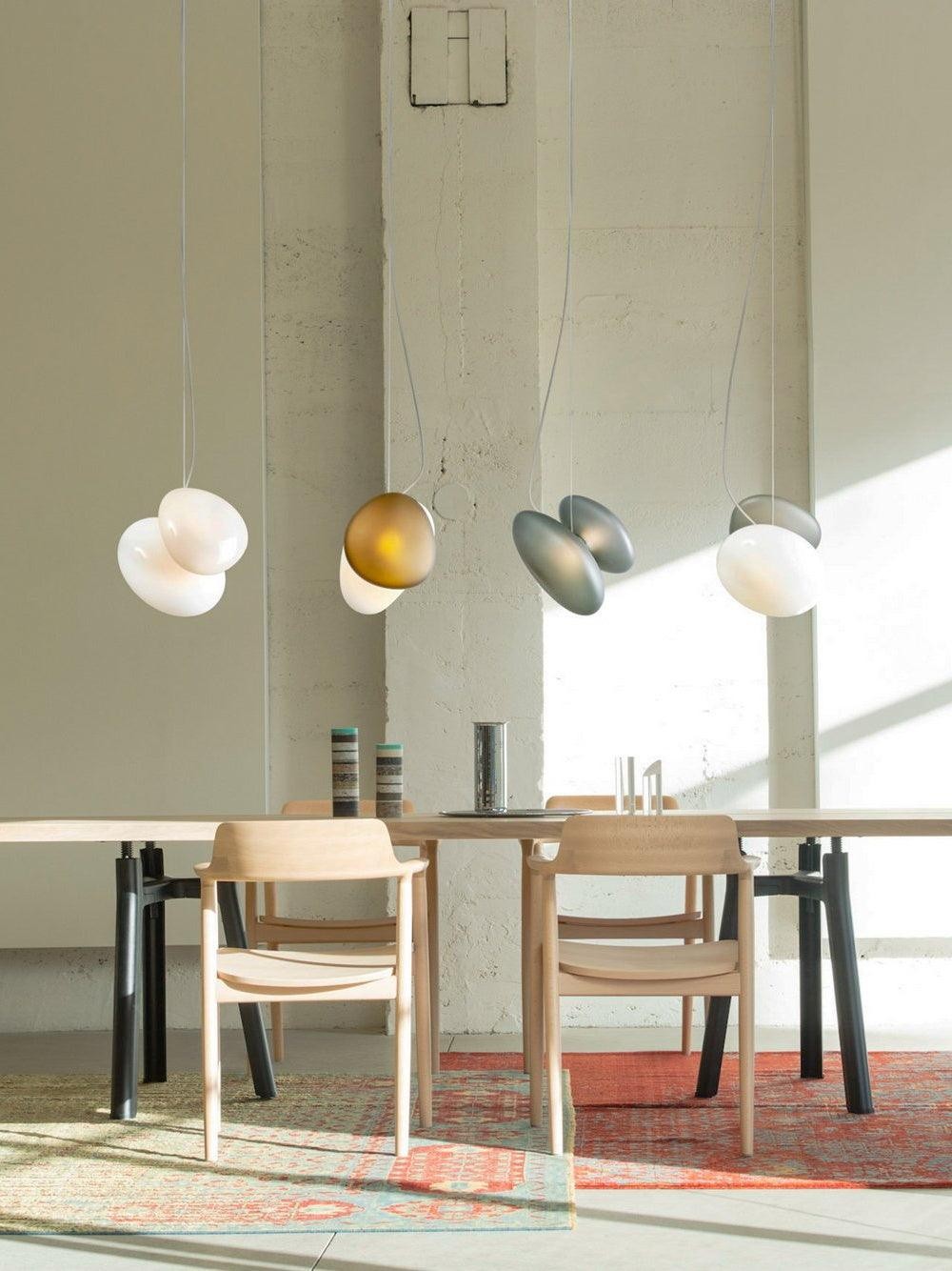 Translucent Frosted Glass Pendant Light M318