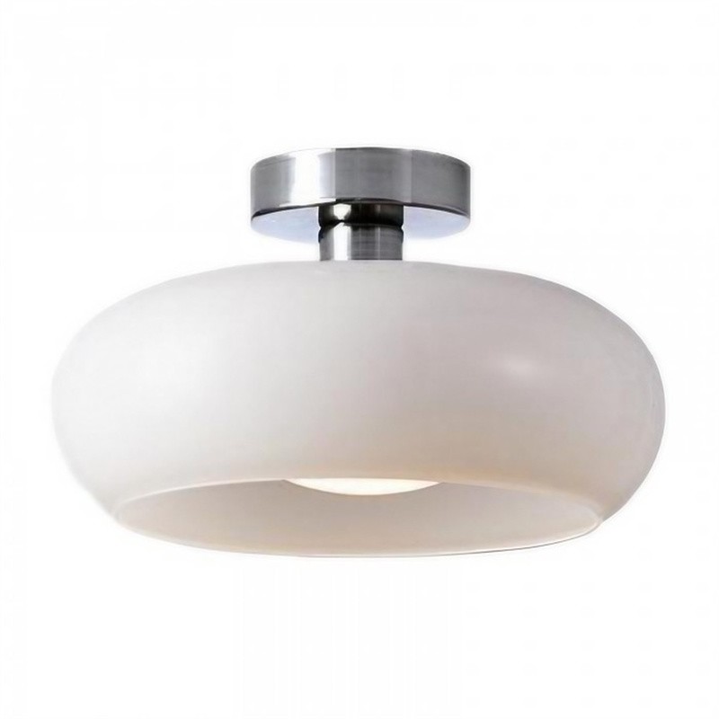 Art Deco Bauhaus Glass Disc Ceiling Light S152