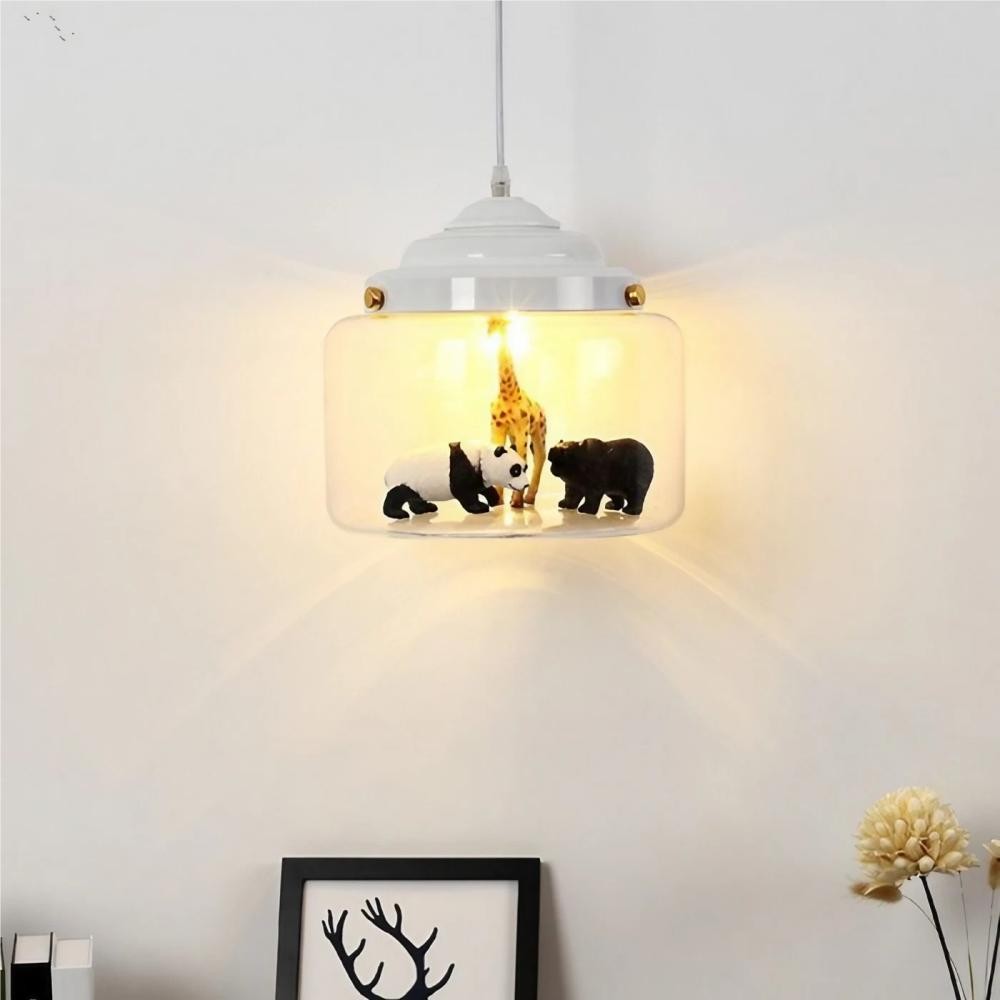 Creative Little Zoo Glass Pendant Light S83